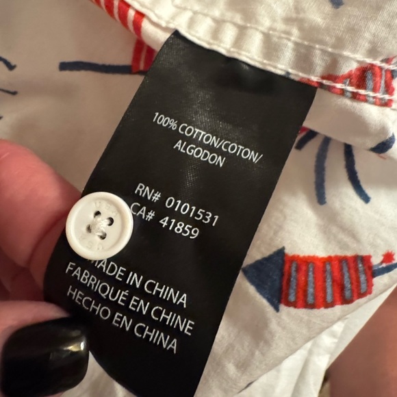 USA Patriotic Shirt 🇺🇸 unisex, but listed under men’s for sizing! Red White&Blue - Picture 3 of 10